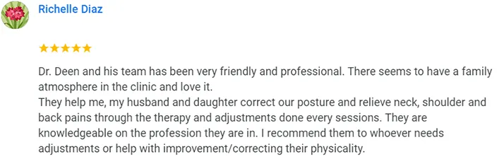 Chiropractic Everett WA Richelle Diaz Testimonial