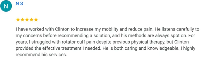 Chiropractic Seattle WA N.S. Testimonial